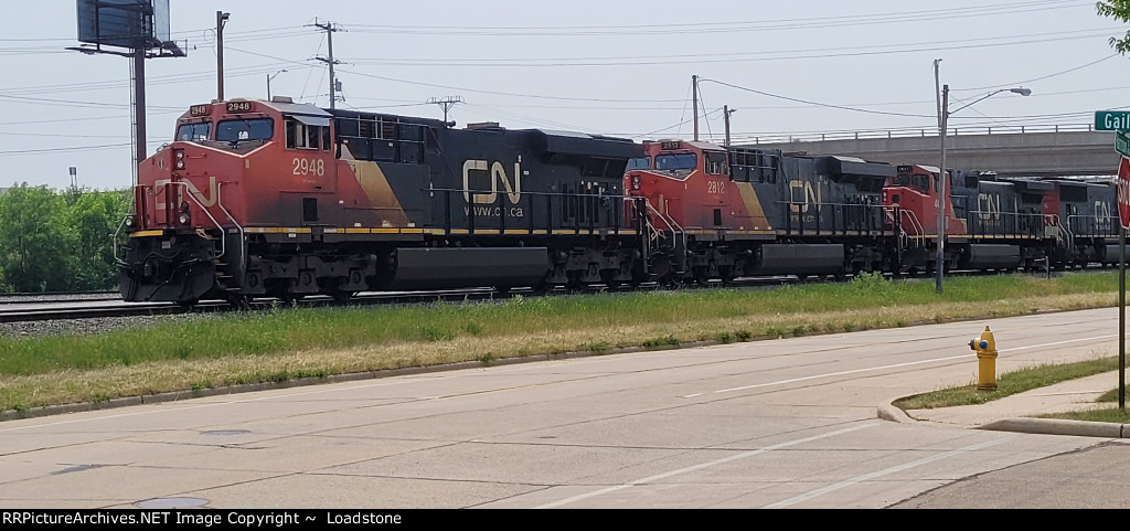 CN 2948 CN 2812 BCOL 4641 CN 5696